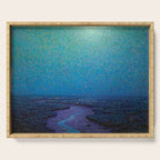 Granville Redmond Nocturnal Marsh Oil Painting American Art Serving Tray Gallery Image 1