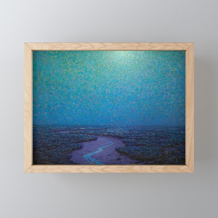 Granville Redmond Nocturnal Marsh Oil Painting American Art Mini Art Print Gallery Image 1