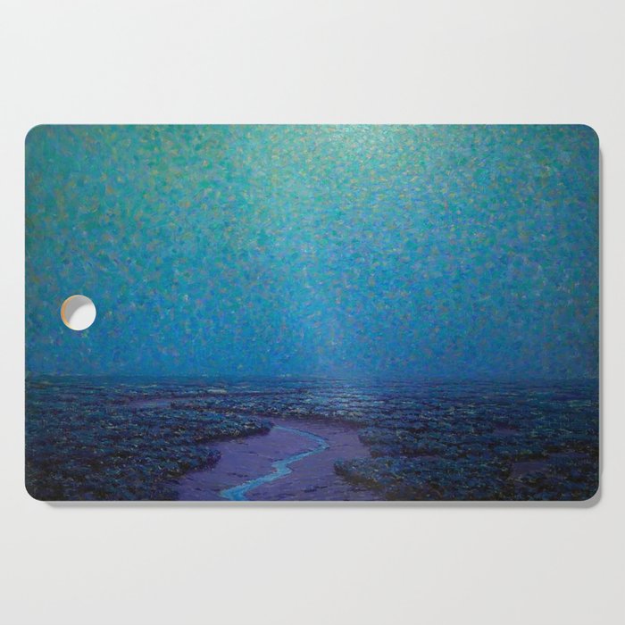 Granville Redmond Nocturnal Marsh Oil Painting American Art Cutting Board Gallery Image 1