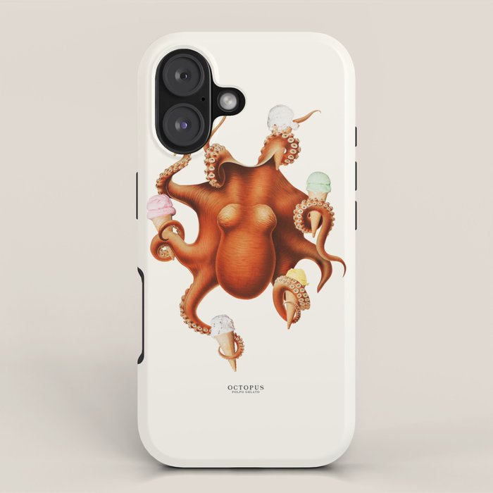 ICE CREAM OCTOPUS iPhone Case Gallery Image 1