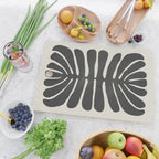 Sea Leaf: Noir Cutting Board Gallery Image 2