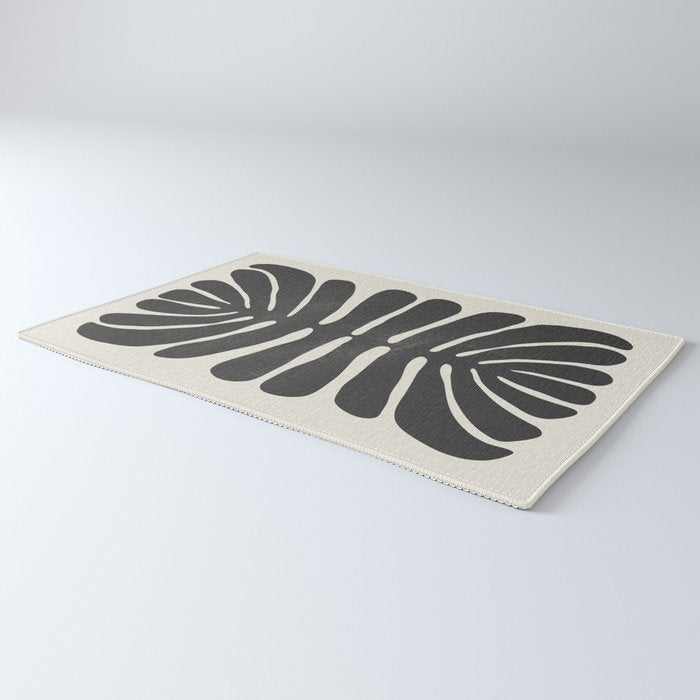 Sea Leaf: Noir Rug Gallery Image 3