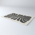 Sea Leaf: Noir Rug Gallery Image 3