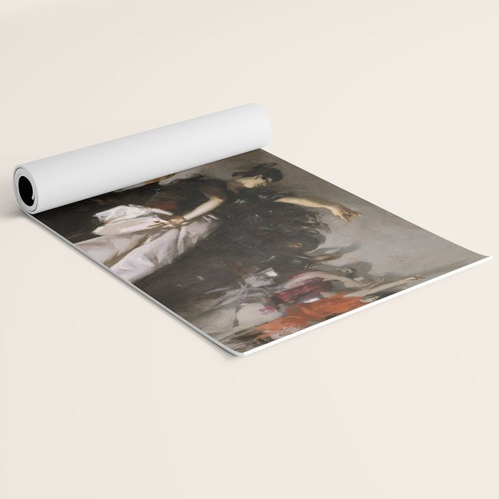 John Singer Sargent - El Jaleo Yoga Mat Gallery Image 2