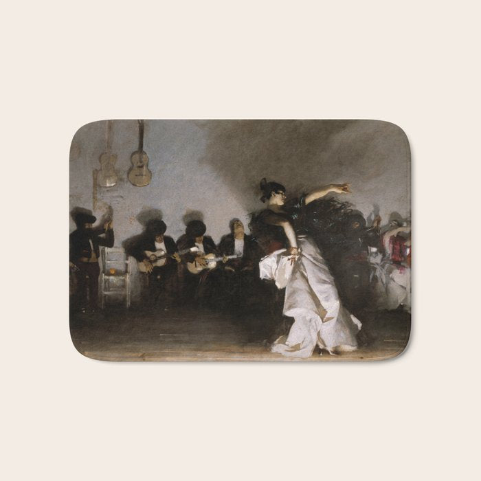 John Singer Sargent - El Jaleo Bath Mat Gallery Image 1