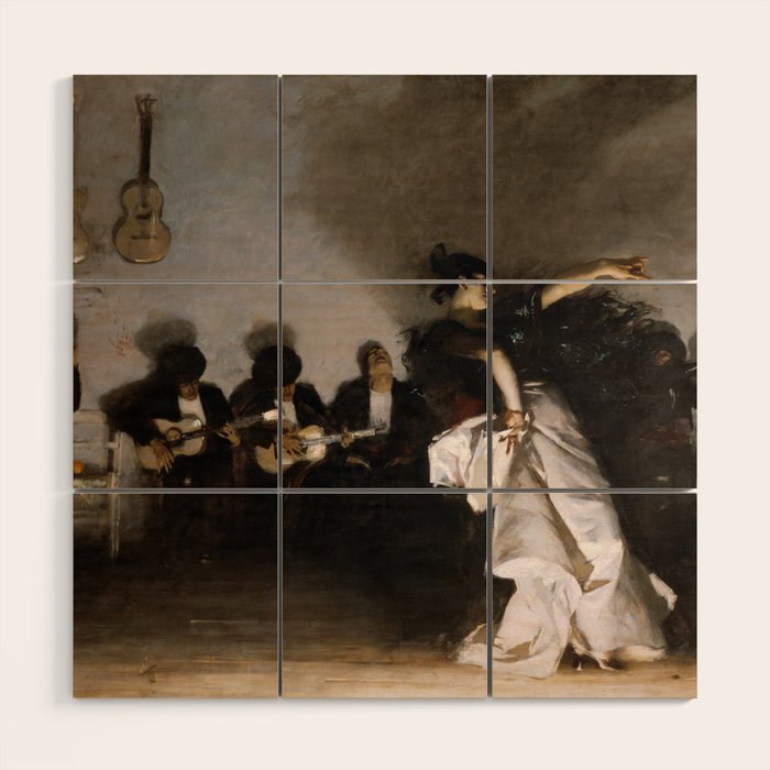 John Singer Sargent - El Jaleo Wood Wall Art Gallery Image 1