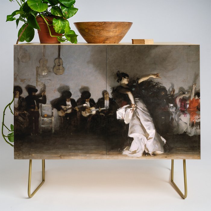 John Singer Sargent - El Jaleo Credenza Gallery Image 1