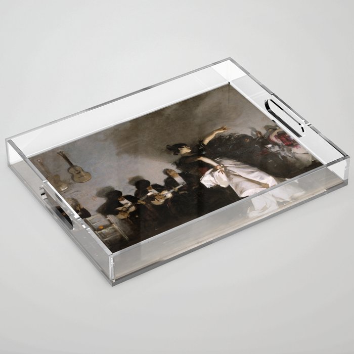 John Singer Sargent - El Jaleo Acrylic Tray Gallery Image 1