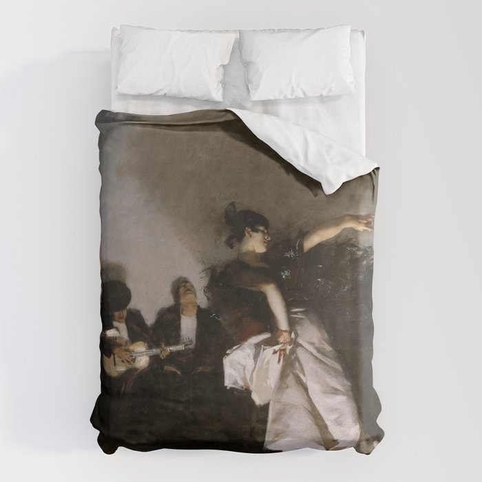 John Singer Sargent - El Jaleo Duvet Cover Gallery Image 1