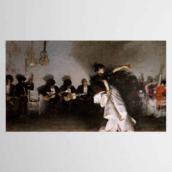 John Singer Sargent - El Jaleo Tablecloth Gallery Image 2