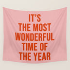 Most Wonderful Time Wall Tapestry Gallery Image 4