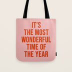 Most Wonderful Time Tote Bag Gallery Image 1