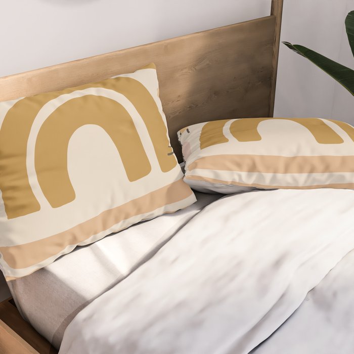 sun pattern Pillow Sham Gallery Image 2