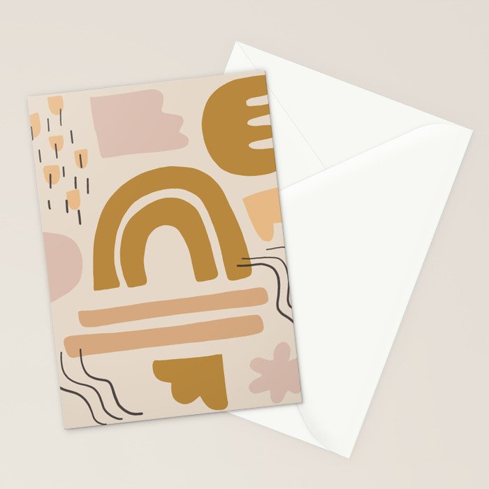 sun pattern Stationery Card Gallery Image 2