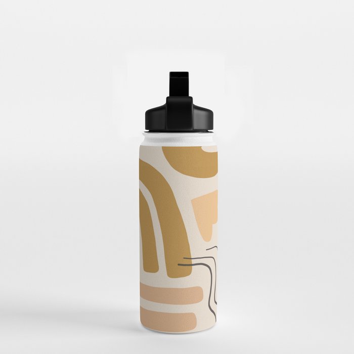 sun pattern Water Bottle Gallery Image 2