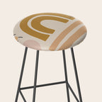 sun pattern Stool Gallery Image 2