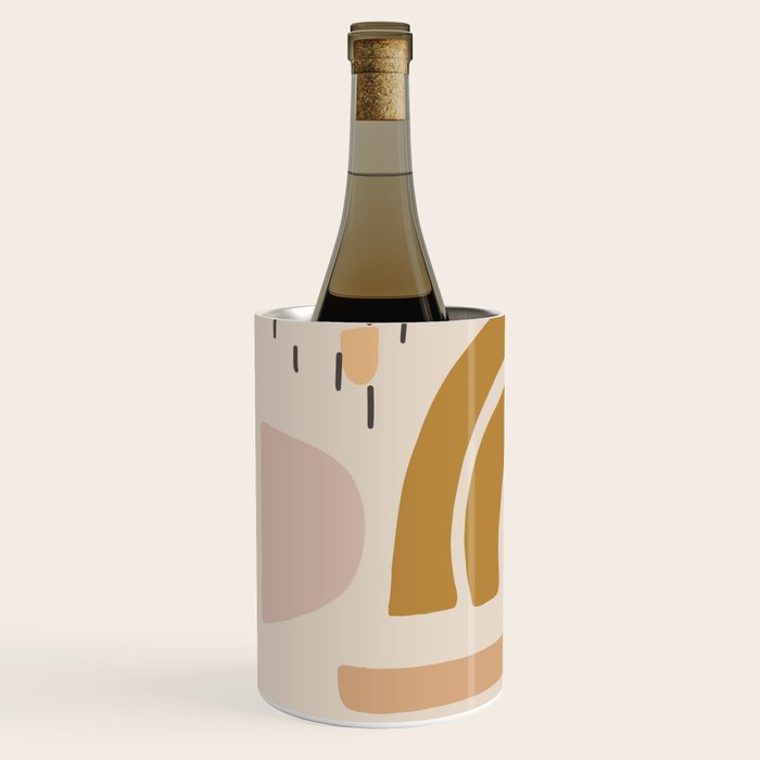 sun pattern Wine Chiller Gallery Image 2