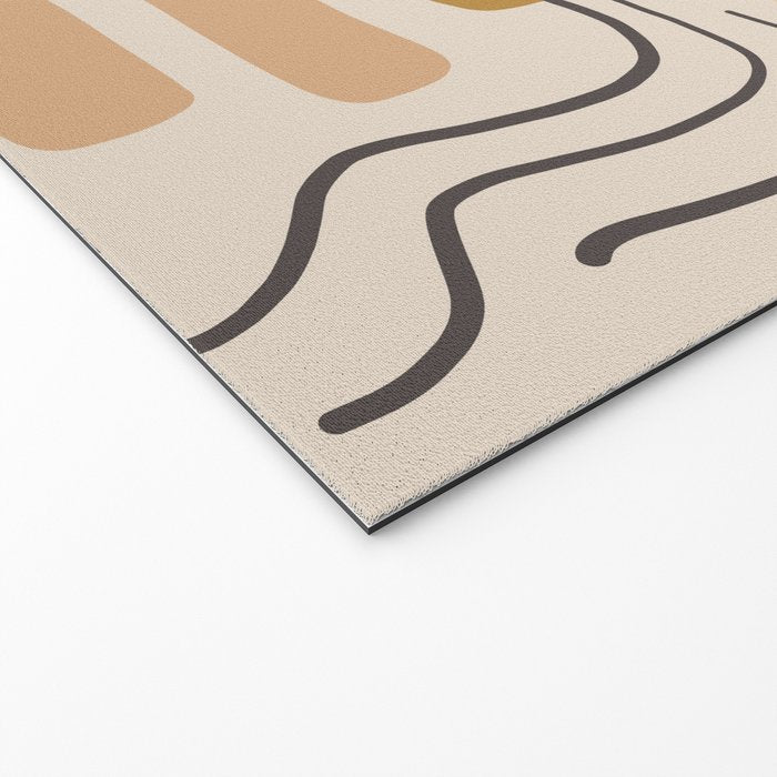 sun pattern Welcome Mat Gallery Image 2