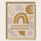 sun pattern Serving Tray Gallery Image 1