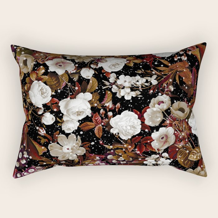 Christmas Garden Rectangular Pillow Gallery Image 1