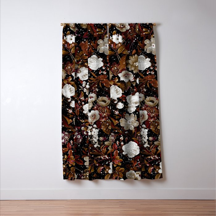 Christmas Garden Window Curtain Gallery Image 3