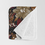 Christmas Garden Throw Blanket Gallery Image 3