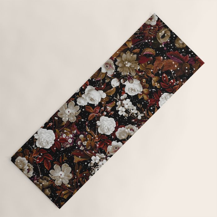 Christmas Garden Yoga Mat Gallery Image 1