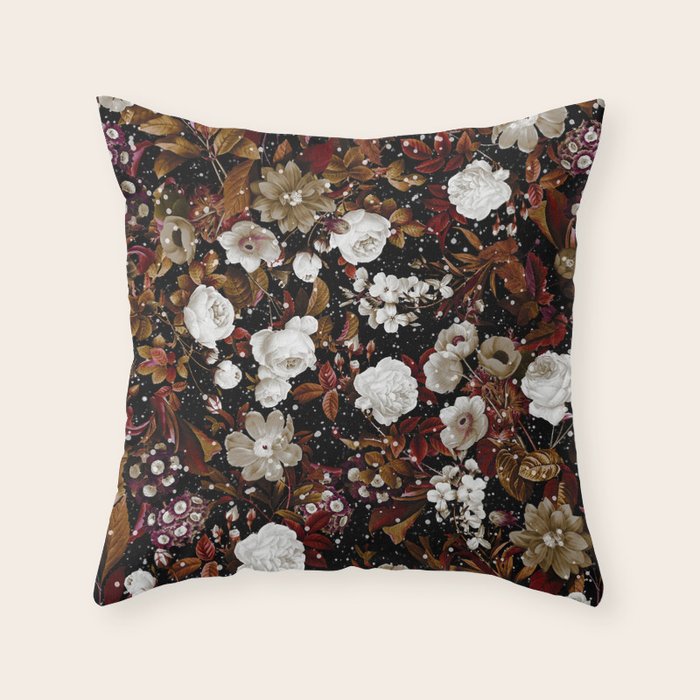 Christmas Garden Throw Pillow Gallery Image 6