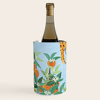 Leopard and Orange Trees Wine Chiller Gallery Image 2