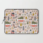 Home For The Holidays Blush Pink Christmas Laptop Sleeve Gallery Image 1