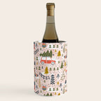 Home For The Holidays Blush Pink Christmas Wine Chiller Gallery Image 1