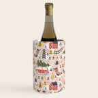 Home For The Holidays Blush Pink Christmas Wine Chiller Gallery Image 2