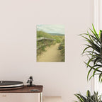 path to the beach - coastal nature photograph Poster Gallery Image 2