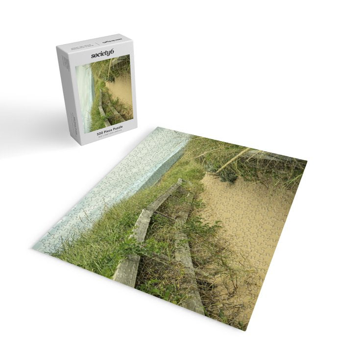 path to the beach - coastal nature photograph Jigsaw Puzzle Gallery Image 2