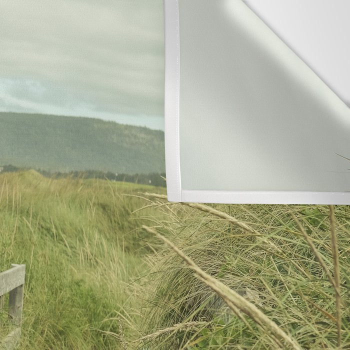 path to the beach - coastal nature photograph Wall Tapestry Gallery Image 3
