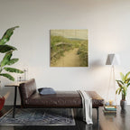 path to the beach - coastal nature photograph Wood Wall Art Gallery Image 2