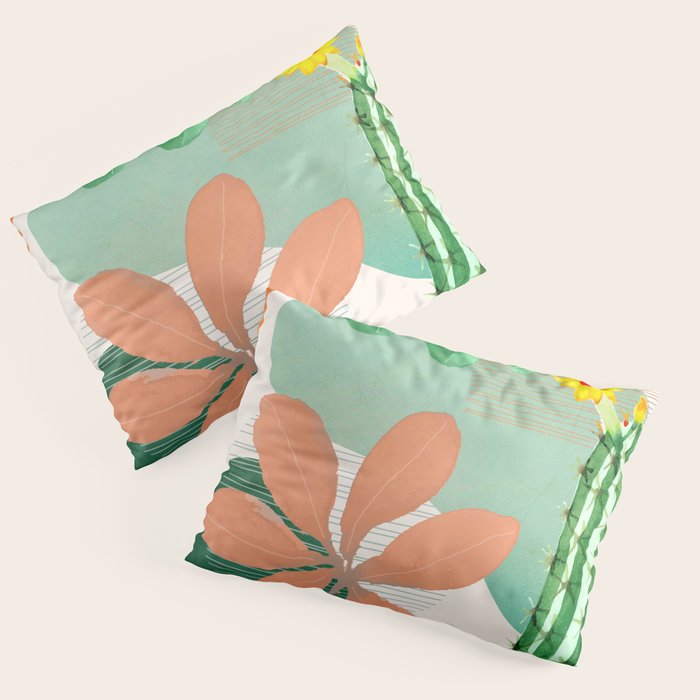 Cactus Garden 2 Pillow Sham Gallery Image 3
