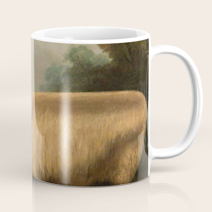 Comically large sheep - Vintage Dutch painting Coffee Mug Gallery Image 1