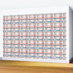 Bold Linear Harmony A Wall Mural Gallery Image 2