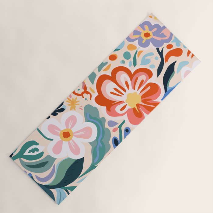 Los Angeles Flower Market Yoga Mat Gallery Image 1