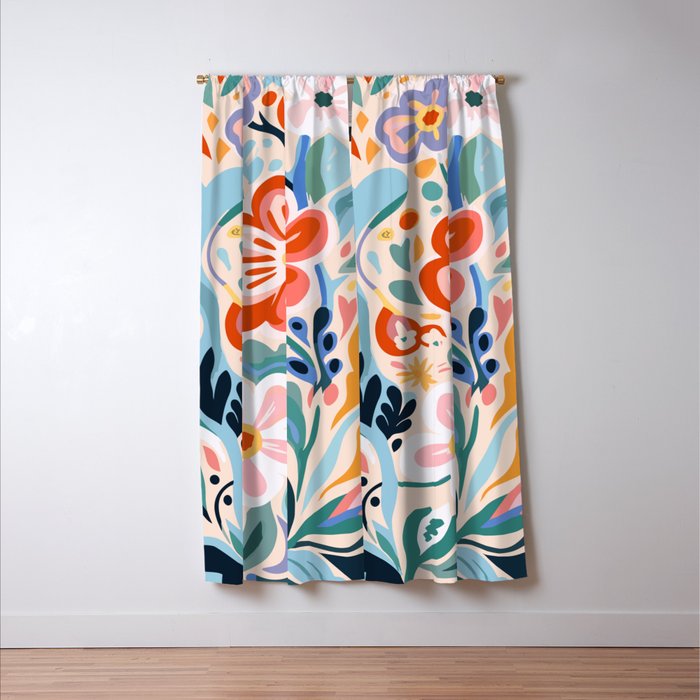 Los Angeles Flower Market Window Curtain Gallery Image 3