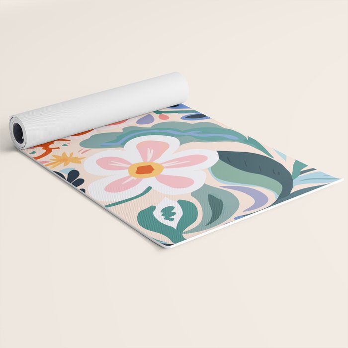 Los Angeles Flower Market Yoga Mat Gallery Image 2