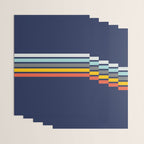 Abstract Minimal Retro Stripes 70s Style - Takakage Wrapping Paper Gallery Image 3
