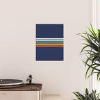 Abstract Minimal Retro Stripes 70s Style - Takakage Poster Gallery Image 2
