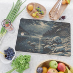 A River near Nishigi Cutting Board Gallery Image 2