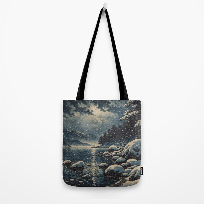 A River near Nishigi Tote Bag Gallery Image 2