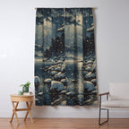 A River near Nishigi Window Curtain Gallery Image 5