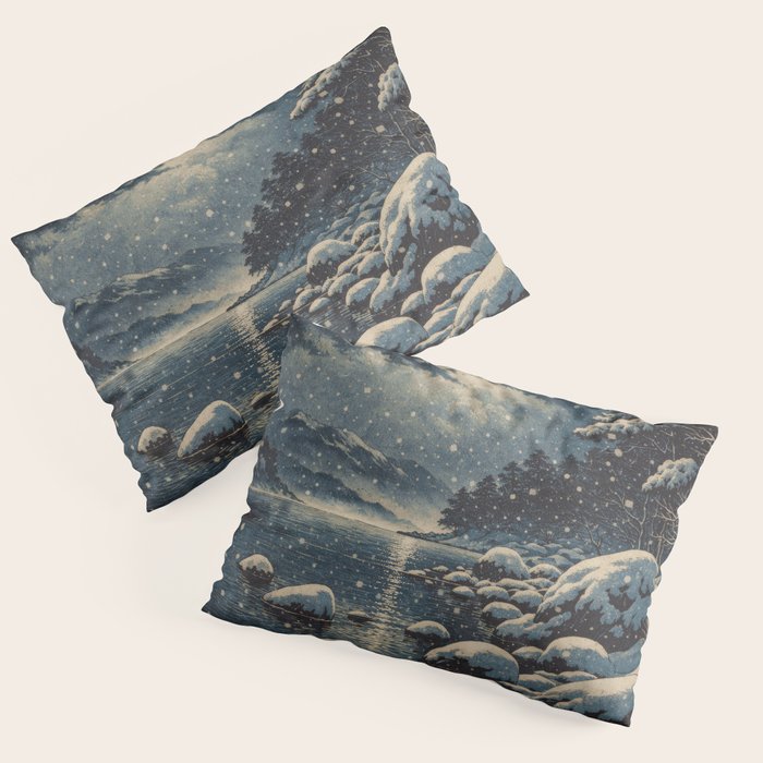 A River near Nishigi Pillow Sham Gallery Image 3