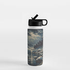 A River near Nishigi Water Bottle Gallery Image 1