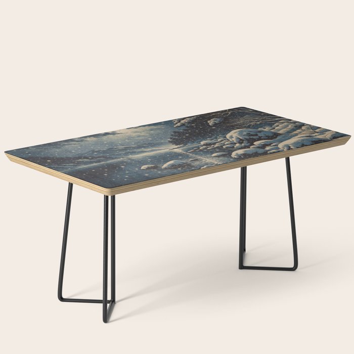 A River near Nishigi Coffee Table Gallery Image 1